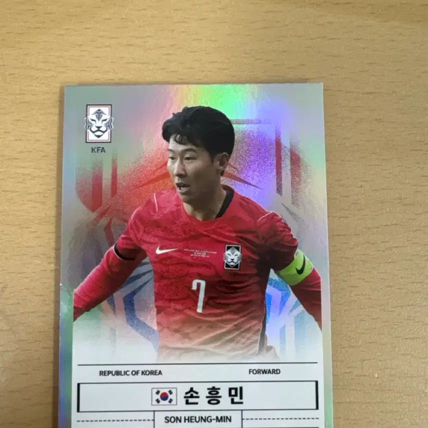 [BUNJANG] Panini Son Heung-min KFA Photocard / 파니니 카드 손흥민 KFA
