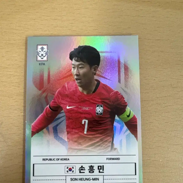 [BUNJANG] Panini Son Heung-min KFA Photocard / 파니니 카드 손흥민 KFA