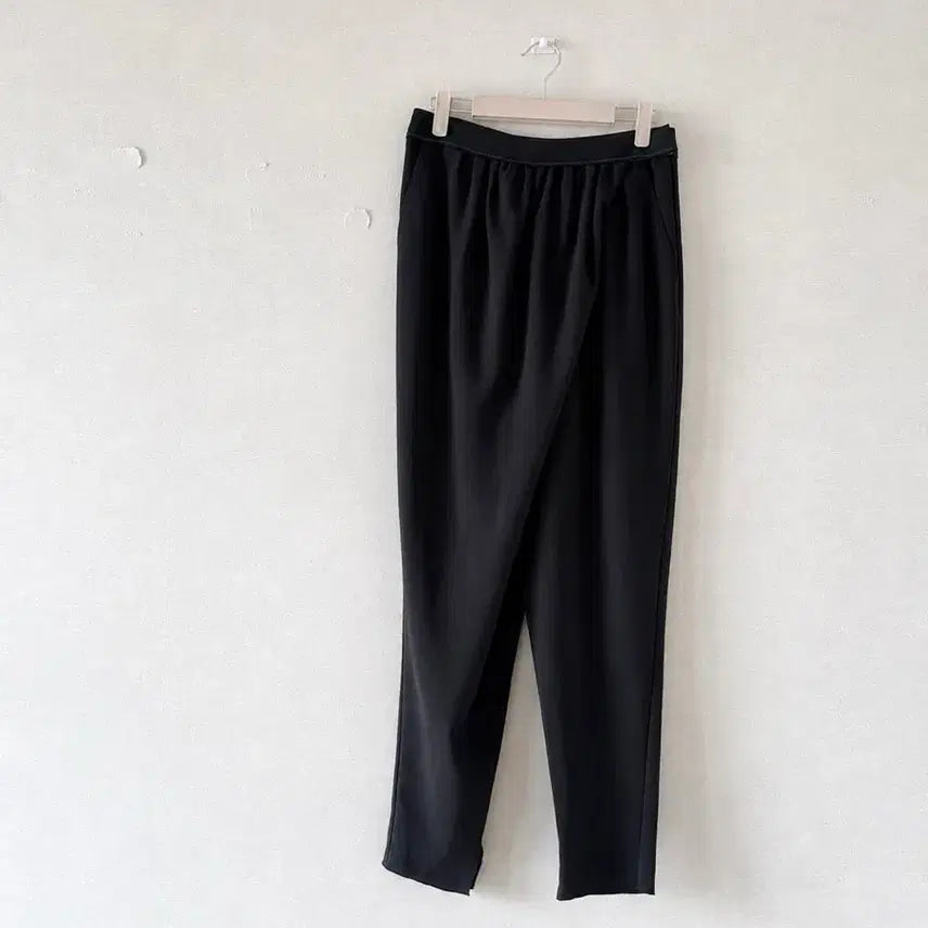 [BUNJANG] Hansem Lang Collection Banding Drape Tapered Jogger Pants / (썸머 팬츠) 한섬 랑방컬렉션 밴딩 드레이프 테이퍼드 조거 팬츠 61-90 (28인치)