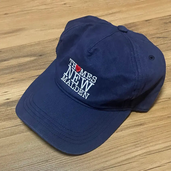 [BUNJANG] Thames x Worksout 6-Panel Cap Navy OS / 탬즈 thames x 웍스아웃 6패널 캡 OS 네이비