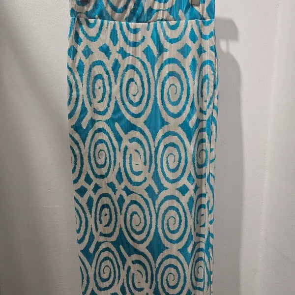 [BUNJANG] Printed Pleated Skirt / 나염스커트
