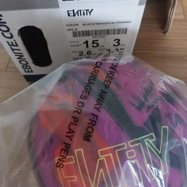 [BUNJANG] Entity 15p Bowling Ball / 엔티티 15p 새상품