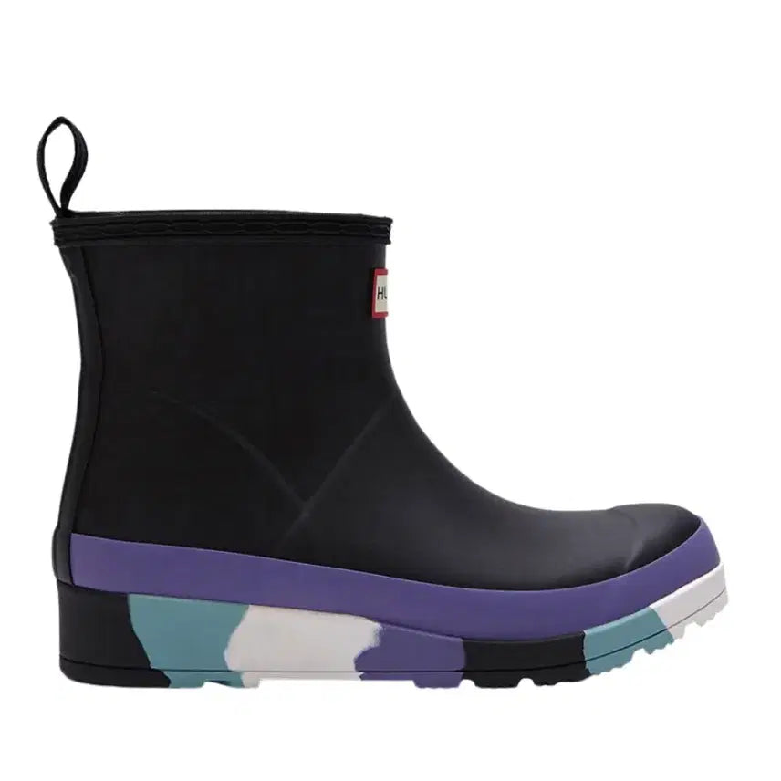 [BUNJANG] Hunter Play Short Stripe Sole Boots / 헌터 플레이 쇼트 스트라이프 솔 부츠