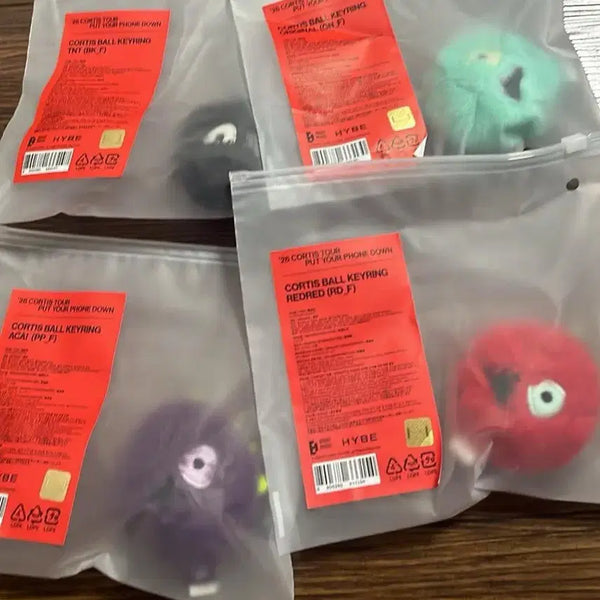 [BUNJANG] Cortis Ball Keyring (Black/Mint/Purple/Red) / CORTIS BALL KEYRING 26 CORTIS TOUR (블랙/민트/퍼플/레드)
