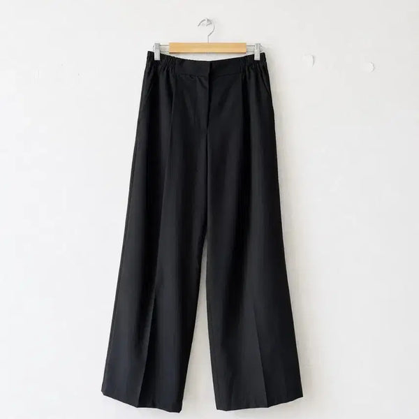 [BUNJANG] SJYP Lightweight Summer Wide Banding Pants / (23ss/1회착용) 한섬 SJYP 초경량 여름 와이드 밴딩 팬츠 m 29-30인치