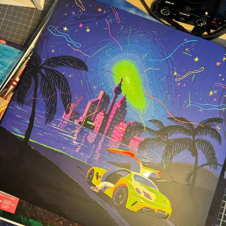 [BUNJANG] Glow Forever LP Splatter Vinyl / 글로우 포에버 lp