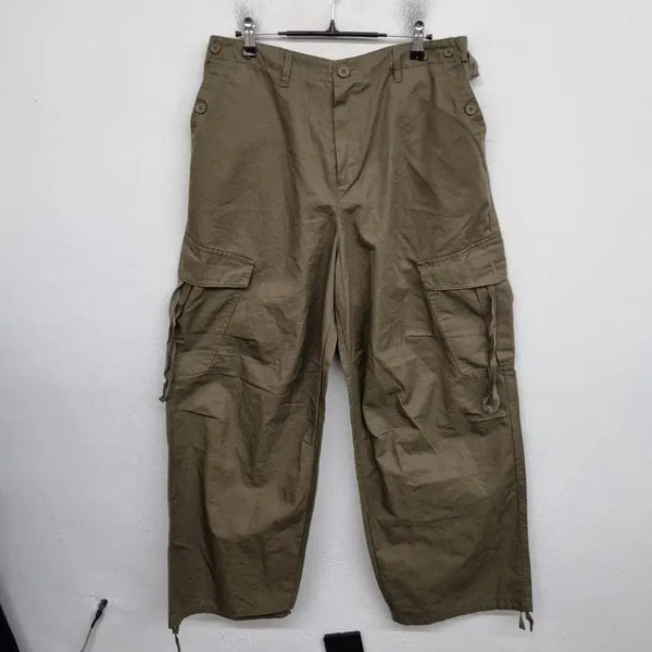 [BUNJANG] EESBEE Cargo Pants with Back Elastic Band (Size XL) / [105/XL] EESBEE 밀리터리 카고 뒷밴딩 팬츠