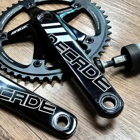 [BUNJANG] DECADE Pixie Square BB Crankset 144 BCD 48T 165mm / DECADE 픽시 사각비비 크랭크셋