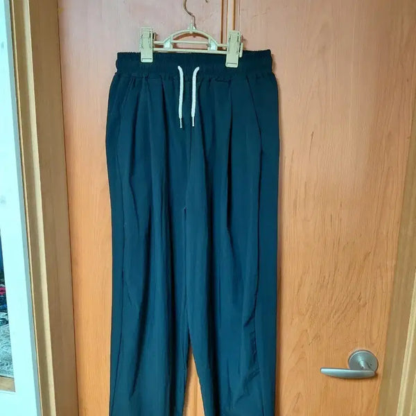 [BUNJANG] Black Wide Leg Pants / 검정색  바지30