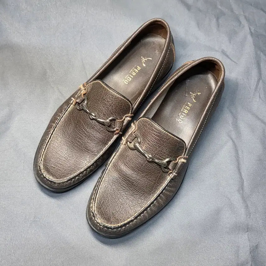 [BUNJANG] Perido Loafers Brown 260-265 / 네고가능)페리도 로퍼 브라운 260~265