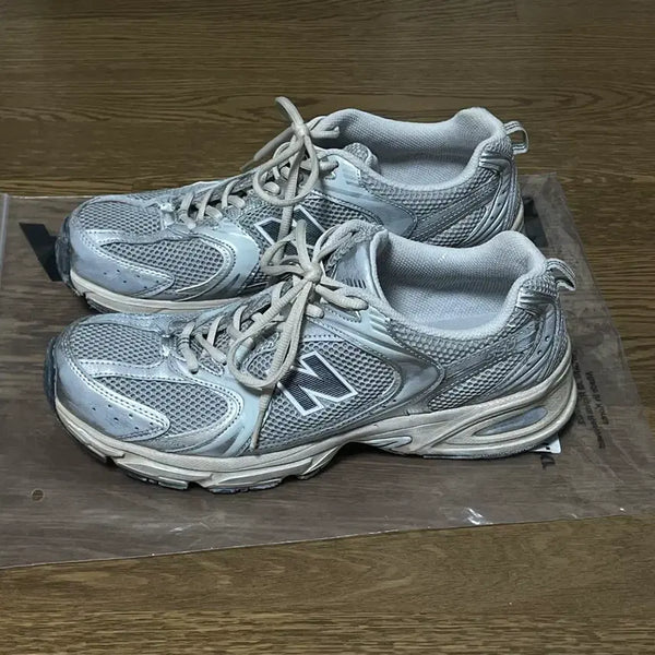[BUNJANG] New Balance 530 Vintage Silver Shoes / 뉴발란스 530 빈티지 실버 290