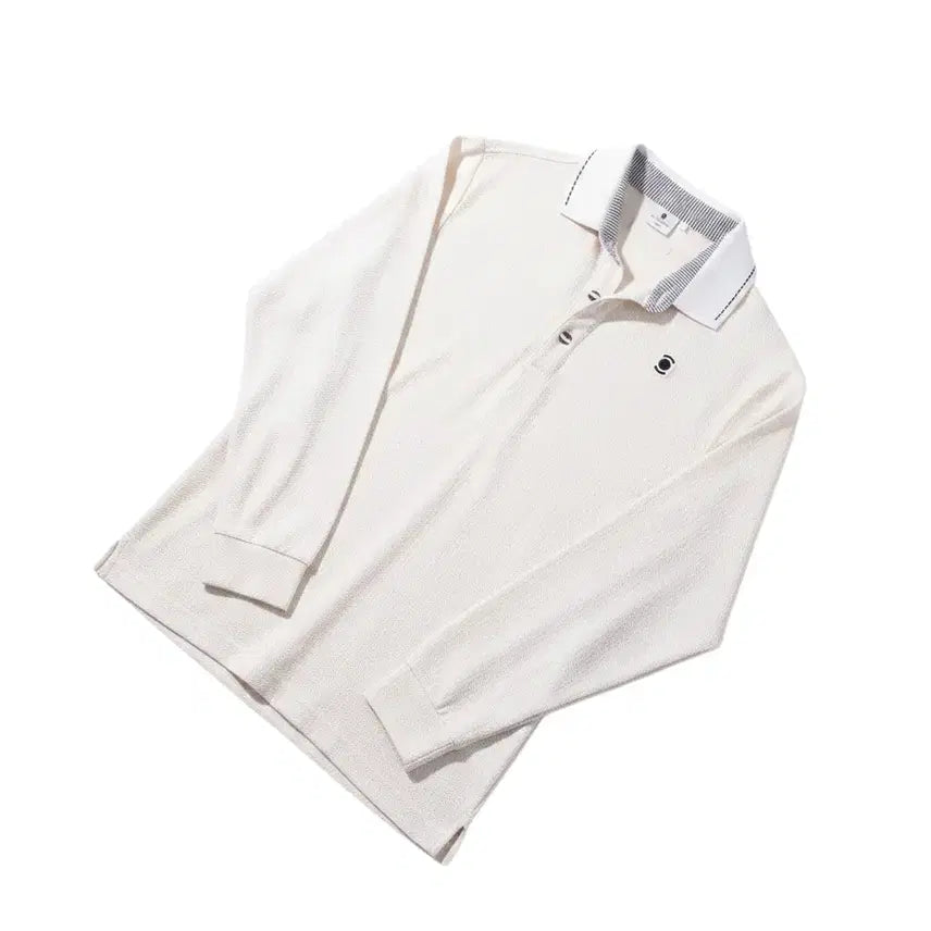 [BUNJANG] Wide Angle Men's Nylon Golf Polo Shirt IV / 남성100/ 와이드앵글 나일론 골프 카라티셔츠IV