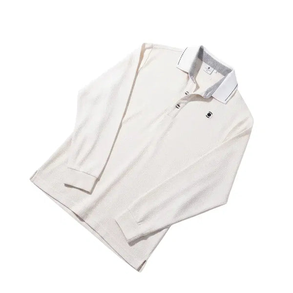 [BUNJANG] Wide Angle Men's Nylon Golf Polo Shirt IV / 남성100/ 와이드앵글 나일론 골프 카라티셔츠IV