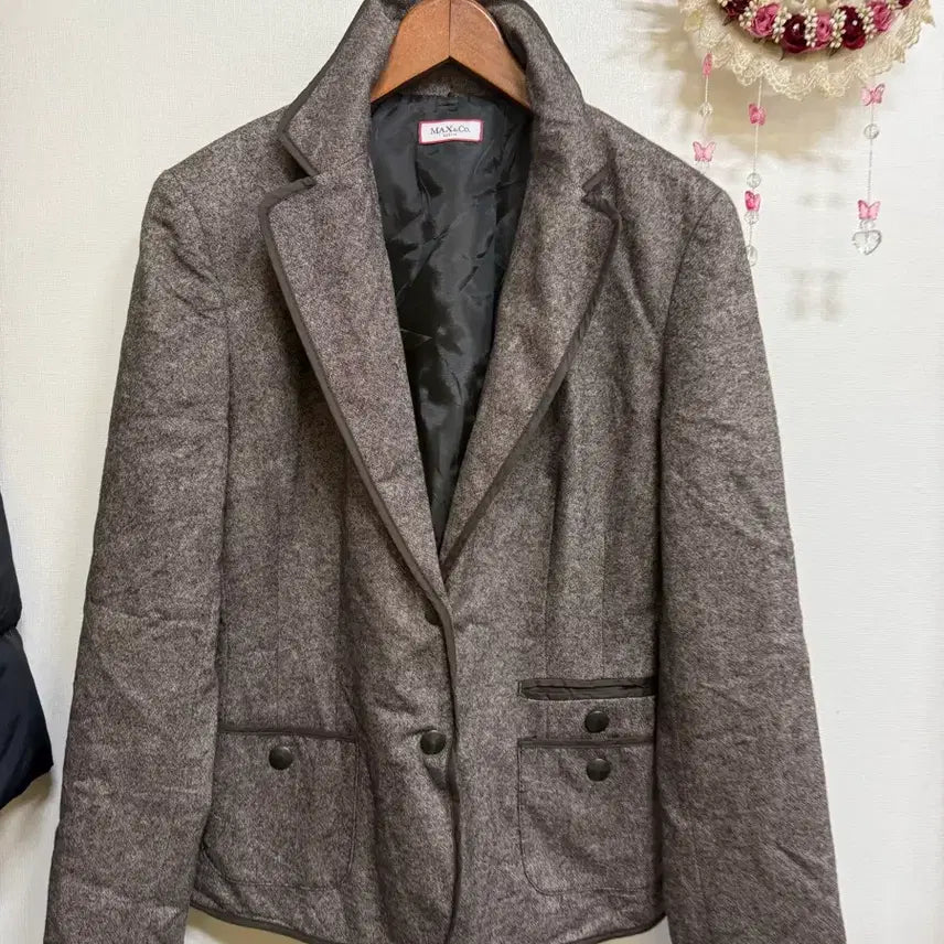 [BUNJANG] Max&Co. Wool Blend Jacket / Max&co수입 막스앤코 울혼방 자켓 마이