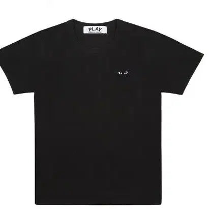 [BUNJANG] Comme des Garçons Black Wappen Round Short Sleeve T-shirt / 꼼데 블랙와펜 라운드 반팔/ 정품