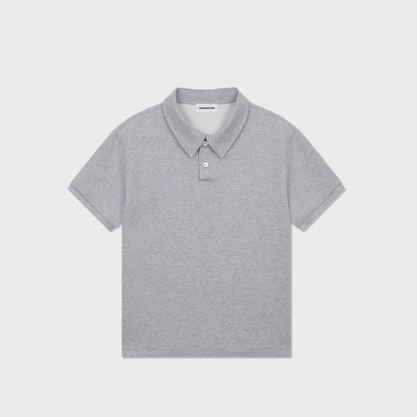 [BUNJANG] Gu Min Sung POLO T-Shirt Grey M / [M] 구민성 POLO T-SHIRT_GR
