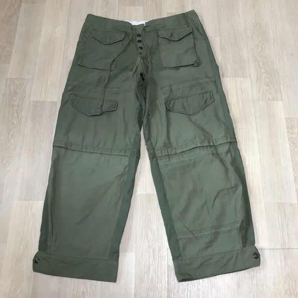 [BUNJANG] Greg Lauren Army Jacket Wide Leg Pants / 3) 그렉 로렌 Greg Lauren M-65 ARMY JACKET WIDE LEG PANTS 아미 자켓 팬츠