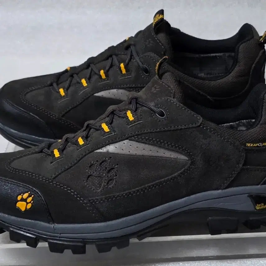 [BUNJANG] Jack Wolfskin TEXAPORE Waterproof Leather Light Hiking Boots Vibram Men's 280 / 잭울프스킨 TEXAPORE 방수가죽 경등산화 트레킹화 비브람 남성용 28