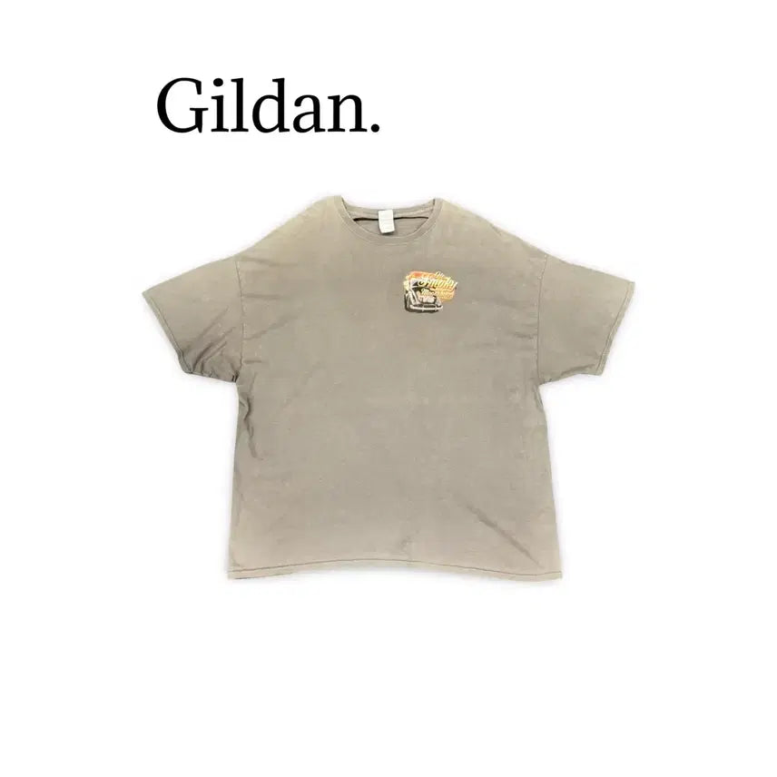 [BUNJANG] Gildan Vintage T-Shirt / (110) 길단 빈티지 반팔