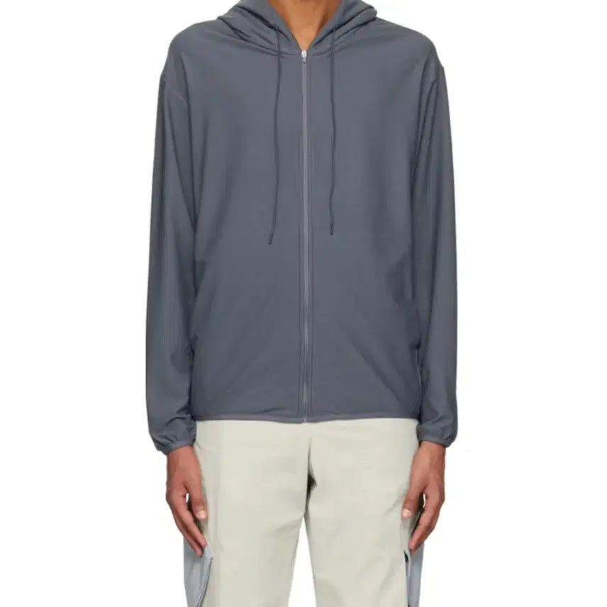 [BUNJANG] Post Archive Faction (PAF) 5.0 Center Hoodie - Grey Blue - XL / [XL] 포스트아카이브팩션 PAF 5.0 센터 후디 그레이 블루
