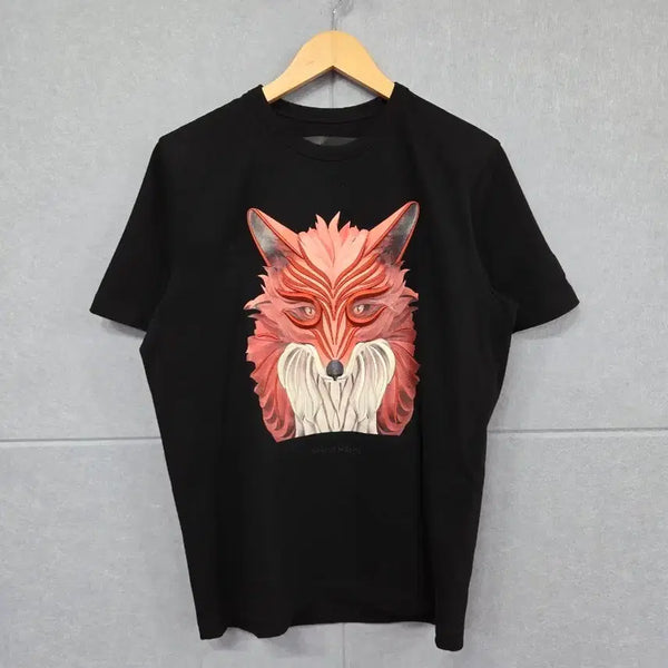 [BUNJANG] JUUN.J x Shkret Maxim Fox Graphic Short Sleeve T-Shirt / JUUN.J 준지 x 슈크렛 막심 여우 그래픽 반팔 티셔츠