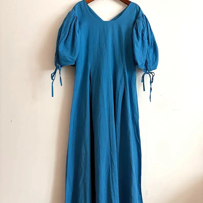 [BUNJANG] London Bride Linen Long Dress / 런던 브라이드 린넨 원피스