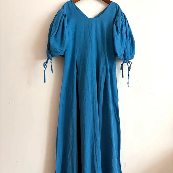 [BUNJANG] London Bride Linen Long Dress / 런던 브라이드 린넨 원피스