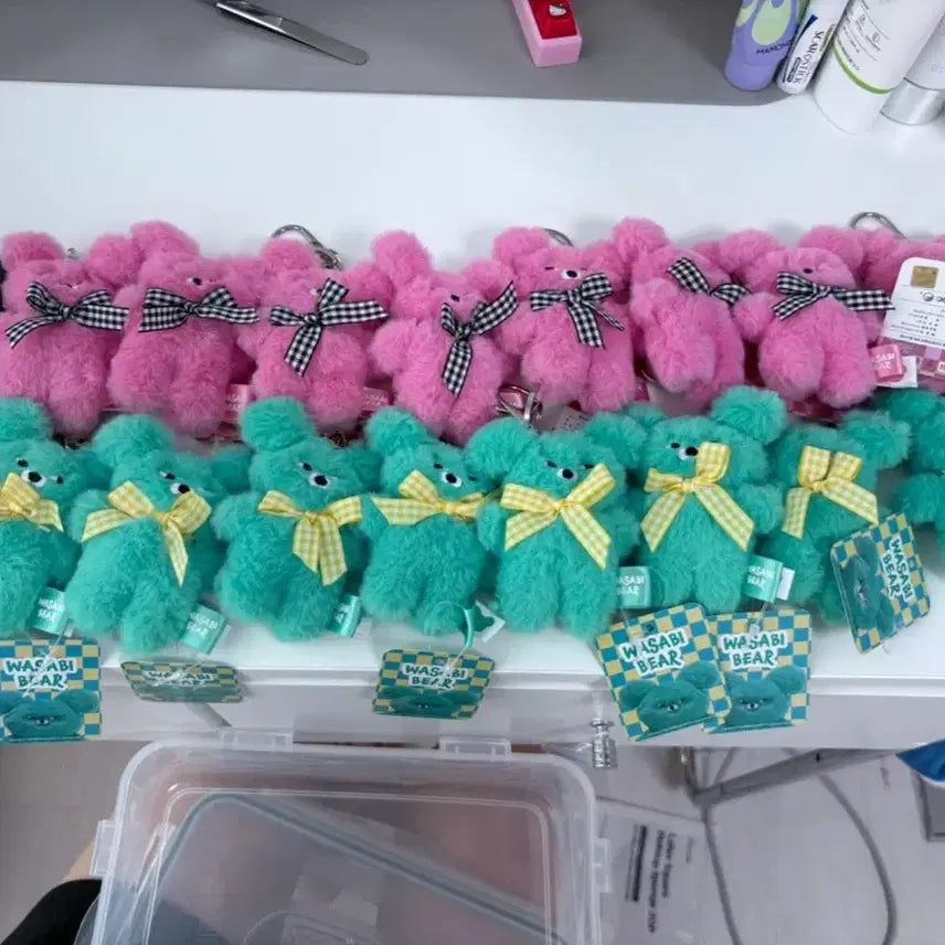 [BUNJANG] Wasabi Bear Keyring / 와사비베어키링