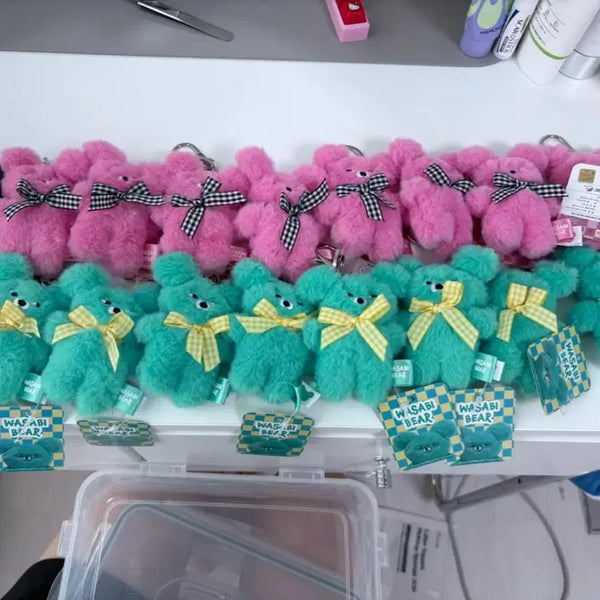 [BUNJANG] Wasabi Bear Keyring / 와사비베어키링