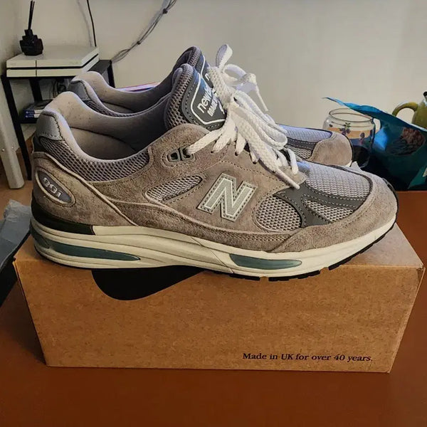 [BUNJANG] New Balance 991v2 Rock Ridge Alloy Silver (265mm) / 뉴발란스 991v2 락 릿지 알로이 실버 265