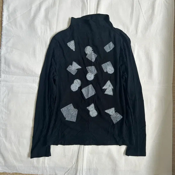 [BUNJANG] Vintage Black Turtleneck T-Shirt / vintage.black turtleneck t