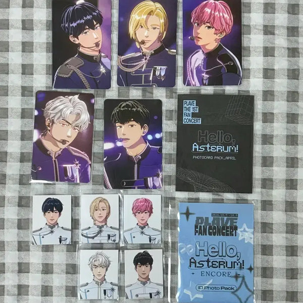 [BUNJANG] PLAVE 1st Fancon Photocard & ID Photo Pack (April) / 플레이브 첫콘 포카 / 증명사진 1ST FANCON PHOTOCARD PACK_APRIL/ID PHOTO PACK