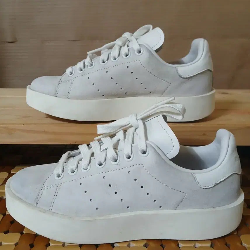 [BUNJANG] Adidas Stan Smith Men's White Sneakers Size 225 / (50) 아디다스 스탄스미스 남성 225