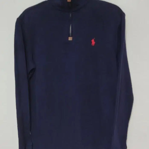 [BUNJANG] Polo Ralph Lauren Navy Half-Zip Knit Sweater (Size 95-100) / 폴로 랄프로렌 네이비 하프집업 95~100