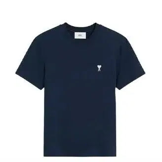 [BUNJANG] AMI DE COEUR Small Logo T-Shirt / 아미 드꾀흐 스몰 화이트로고 반팔 /정품