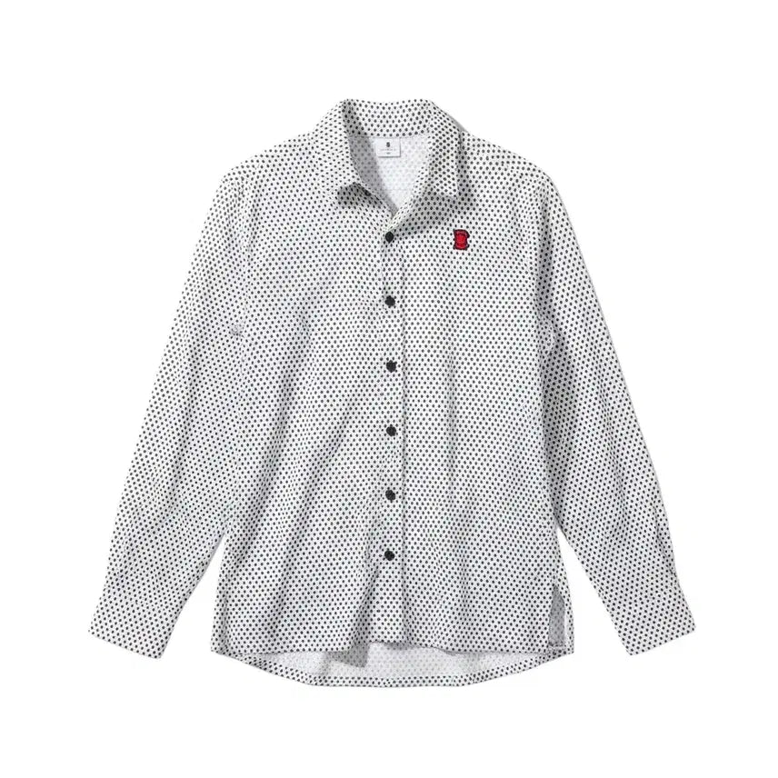 [BUNJANG] W.Angle Pattern Golf Shirt Men's 95 / 남성95/ 와이드앵글 패턴 골프셔츠