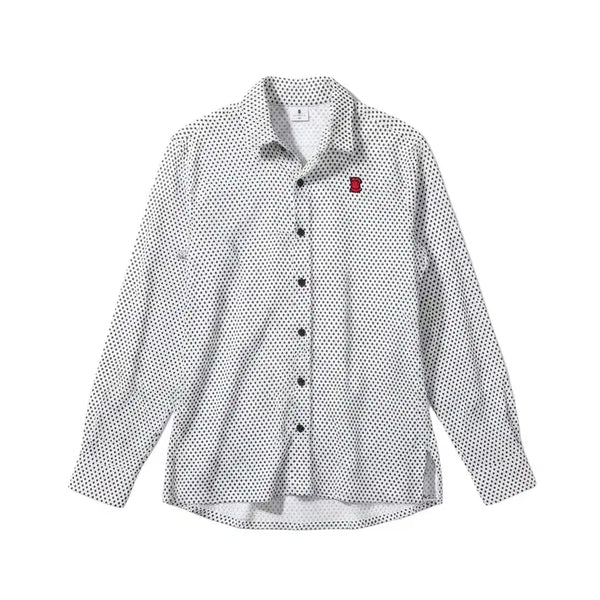 [BUNJANG] W.Angle Pattern Golf Shirt Men's 95 / 남성95/ 와이드앵글 패턴 골프셔츠