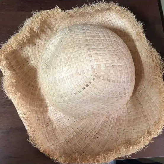 [BUNJANG] White Sands Raffia Hat / 화이트샌즈 라피아햇