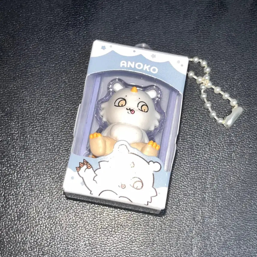 [BUNJANG] Chiikawa Rice Ball Figure AnoKo Keyring / 치이카와 쌀알피규어 아노코 키링