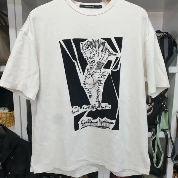 [BUNJANG] ZIOZIA Short Sleeve T-Shirt / 지오송지오 반팔 95 사진참고