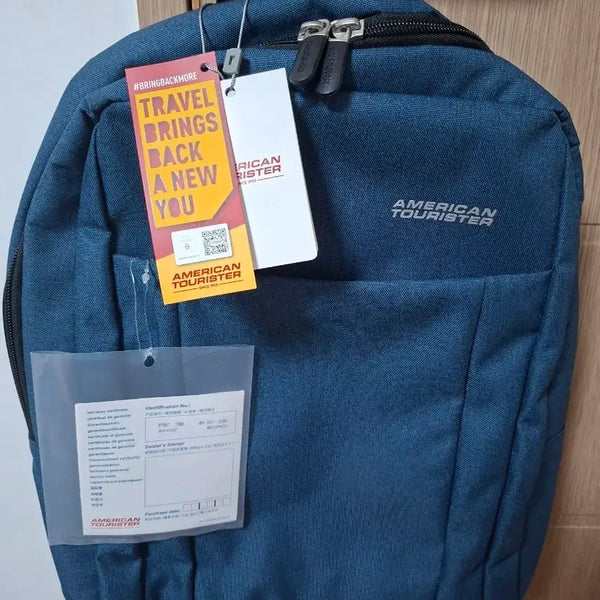[BUNJANG] American Tourister Backpack Navy / 아메리칸투어리스트 백팩 네이비 새제품 팝니다.