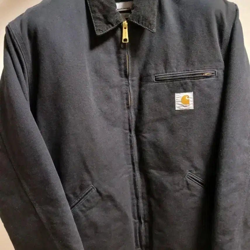 [BUNJANG] Carhartt WIP Organic Dearborn Canvas OG Detroit Jacket Black (L) / (L)칼하트 WIP 오가닉 디어본 캔버스 OG 디트로이트 자켓