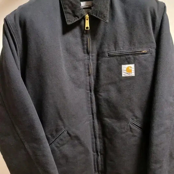 [BUNJANG] Carhartt WIP Organic Dearborn Canvas OG Detroit Jacket Black (L) / (L)칼하트 WIP 오가닉 디어본 캔버스 OG 디트로이트 자켓