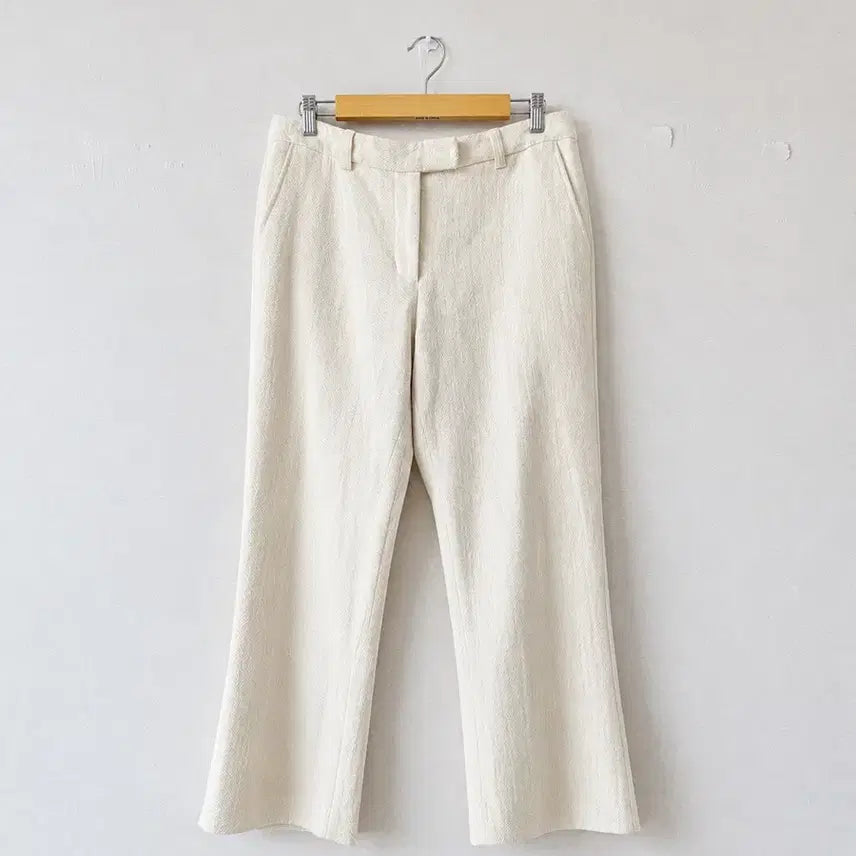[BUNJANG] 3.1 Phillip Lim Ivory Linen Wide Pants / 3.1 필립림 섬머 린넨 아이보리 와이드 팬츠 8 사이즈 33-34인치