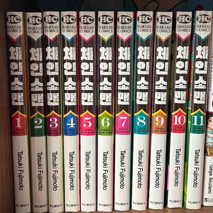 [BUNJANG] Chainsaw Man Manga Volume 1-11 Set / 체인소맨 만화책 1-11권 1부 일괄판매 세트