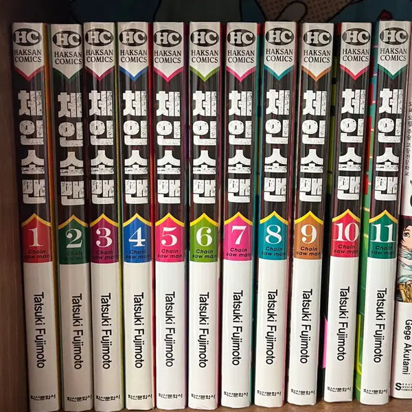 [BUNJANG] Chainsaw Man Manga Volume 1-11 Set / 체인소맨 만화책 1-11권 1부 일괄판매 세트
