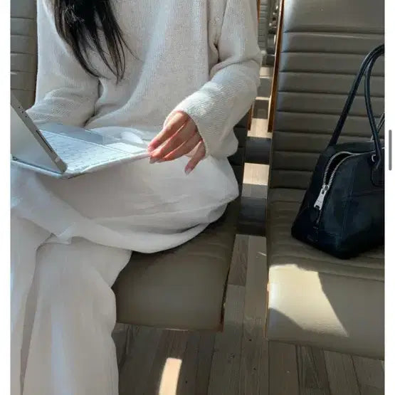 [BUNJANG] Ondemin Cool Touch Knit (White) / Ondemin 온드민 cool touch knit (white)