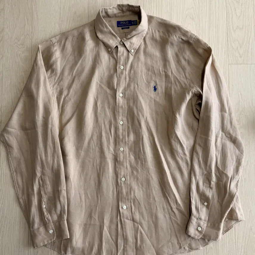 [BUNJANG] Polo Ralph Lauren Linen Long Sleeve Shirt XL / [폴로 랄프로렌] 긴팔 린넨 셔츠 XL 사이즈