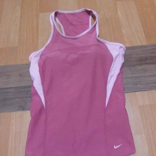 [BUNJANG] Nike Women's Sleeveless Top Bra (Size L) / 6천원구제 나이키 여성 민소매 티셔츠 탑브라 브라탑 헬스 요가 운동복 구-2