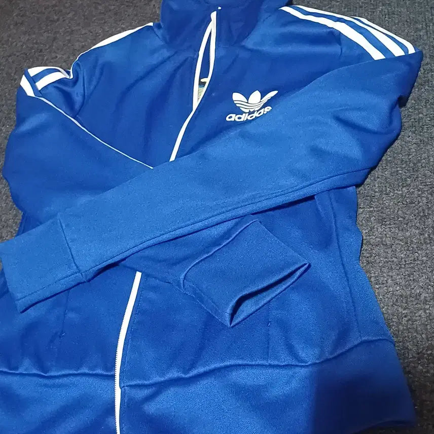 [BUNJANG] Adidas New Europa Track Top Jersey Blue M30448 / 아디다스 뉴유로파 트랙탑 저지 블루 m30448